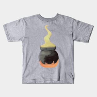 Spooky halloween scary cute cauldron - Eyesasdaggers Kids T-Shirt